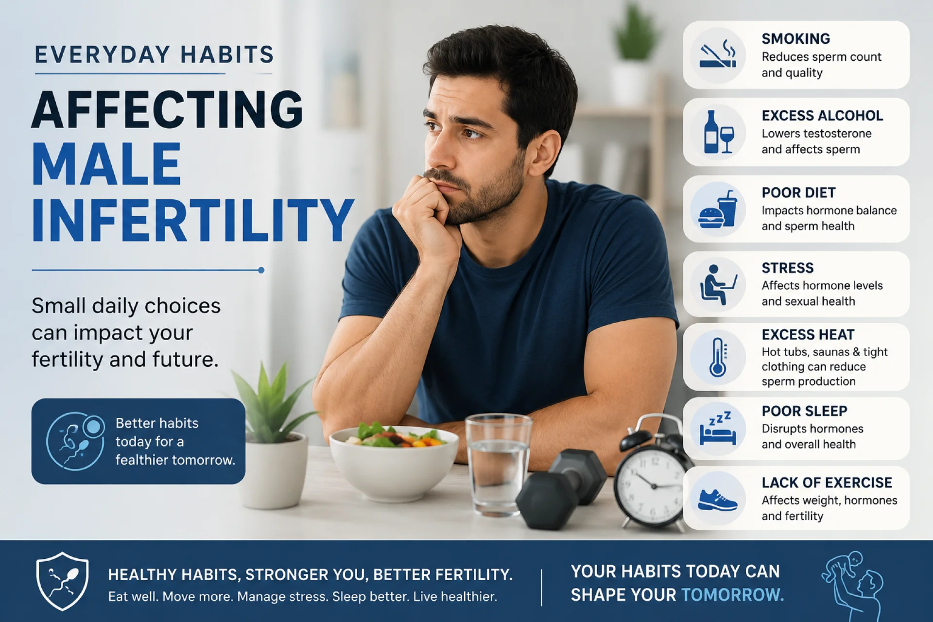7 Everyday Habits That May Be Affecting Male Fertility