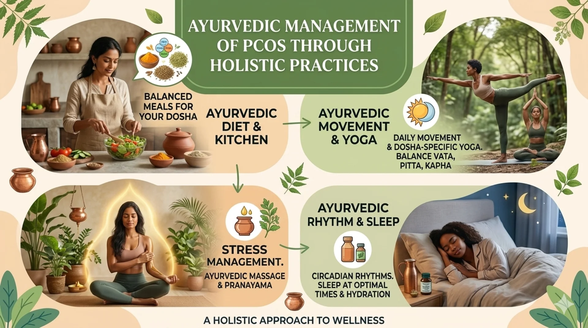 Managing PCOS through Ayurveda: Symptoms, Causes and Treatment